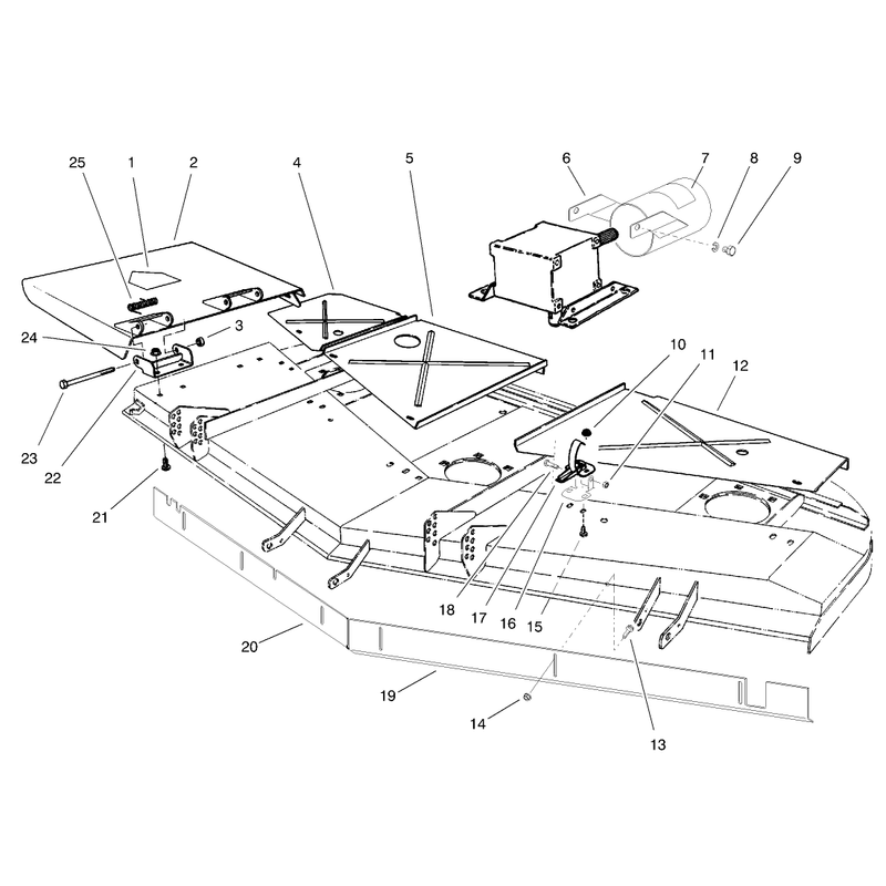 Cover and Deflector Assembly
