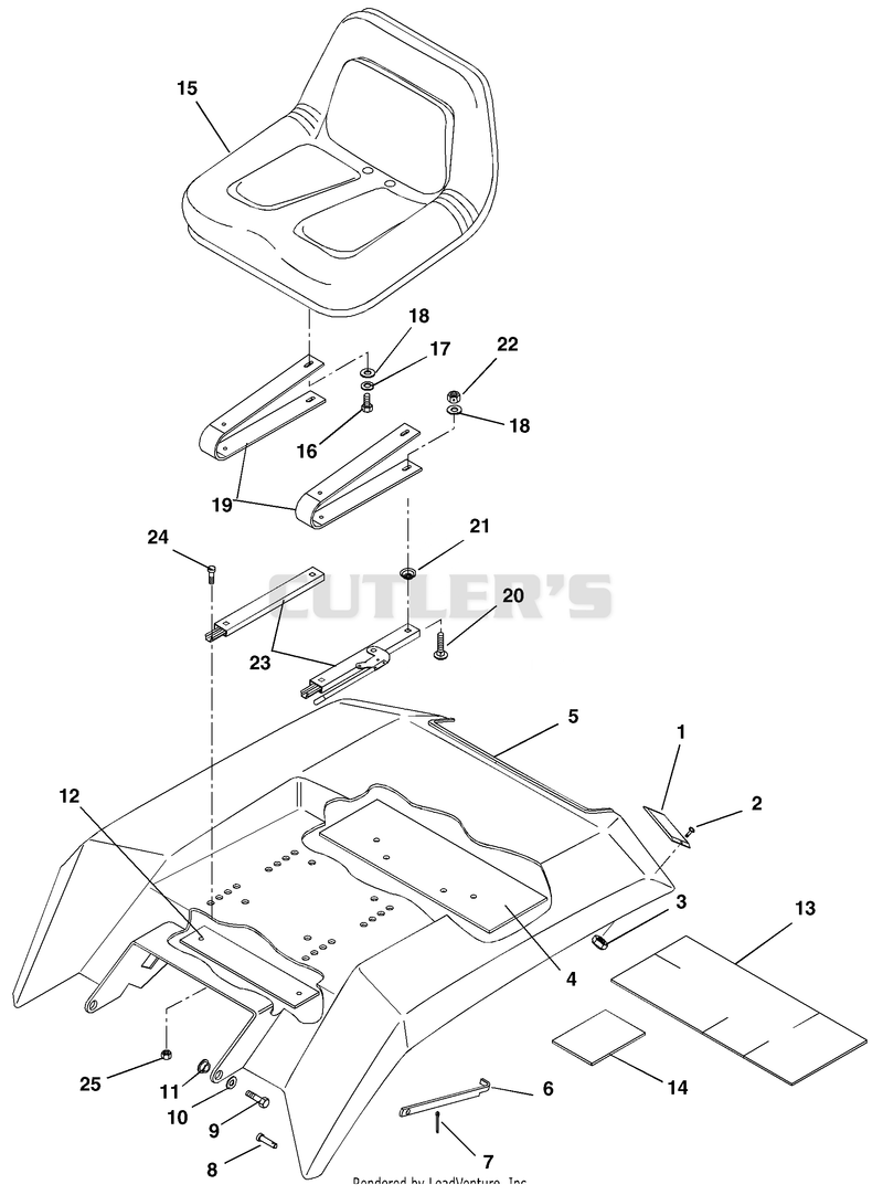 Rear Deck And Seat