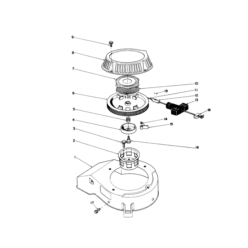 Recoil Assembly Model No 47pk9-1