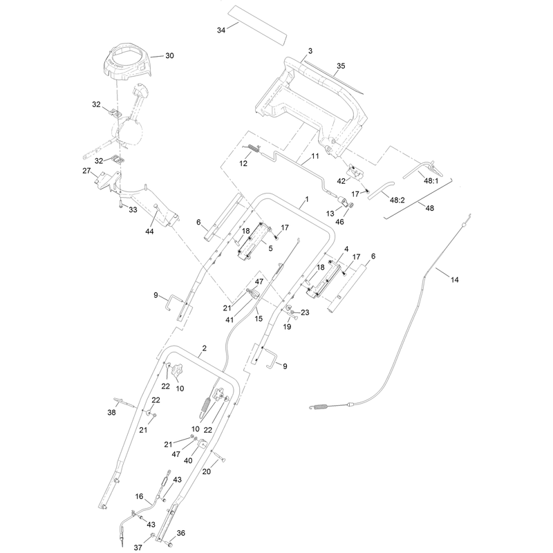 Handle and Control Assembly