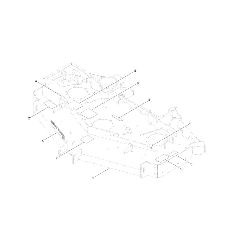 Deck Decal Assembly No. 139-8119