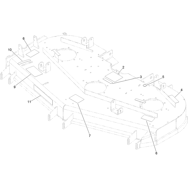 Deck Decal Assembly No 114-4489