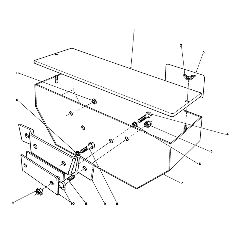 Weight Box Kit Model No 62-6590 Optional