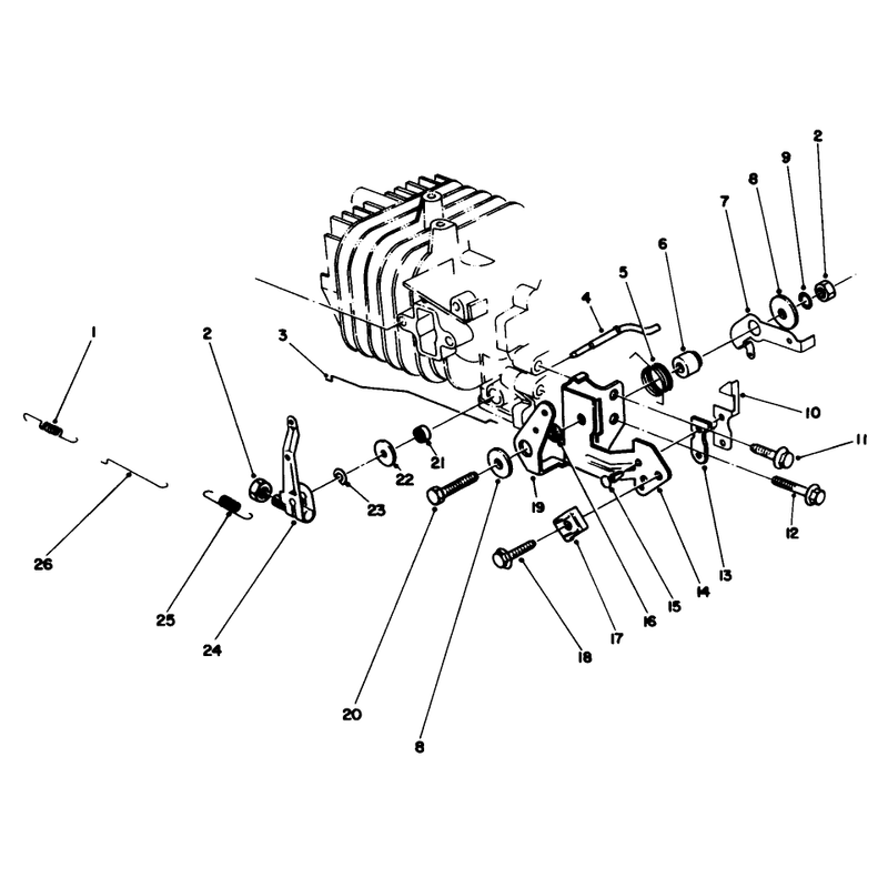 Engine Assembly Model No. 47ph7 (continued)