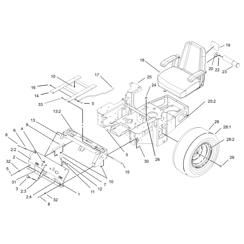 Main Frame Assembly