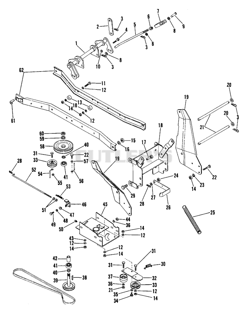 Sno-Thro PTO And Carriage