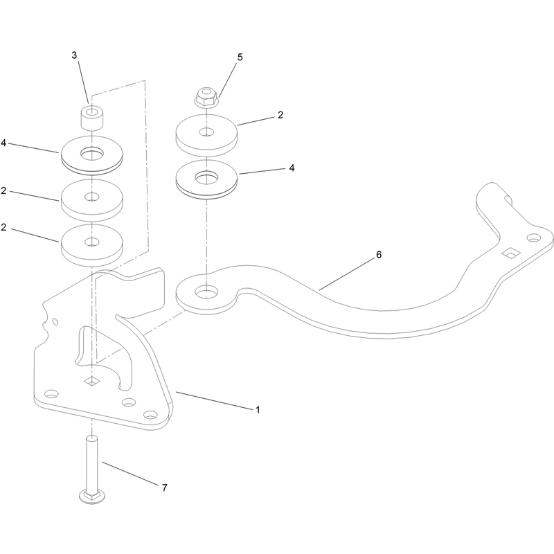 Idler Arm Assembly No 139-2899