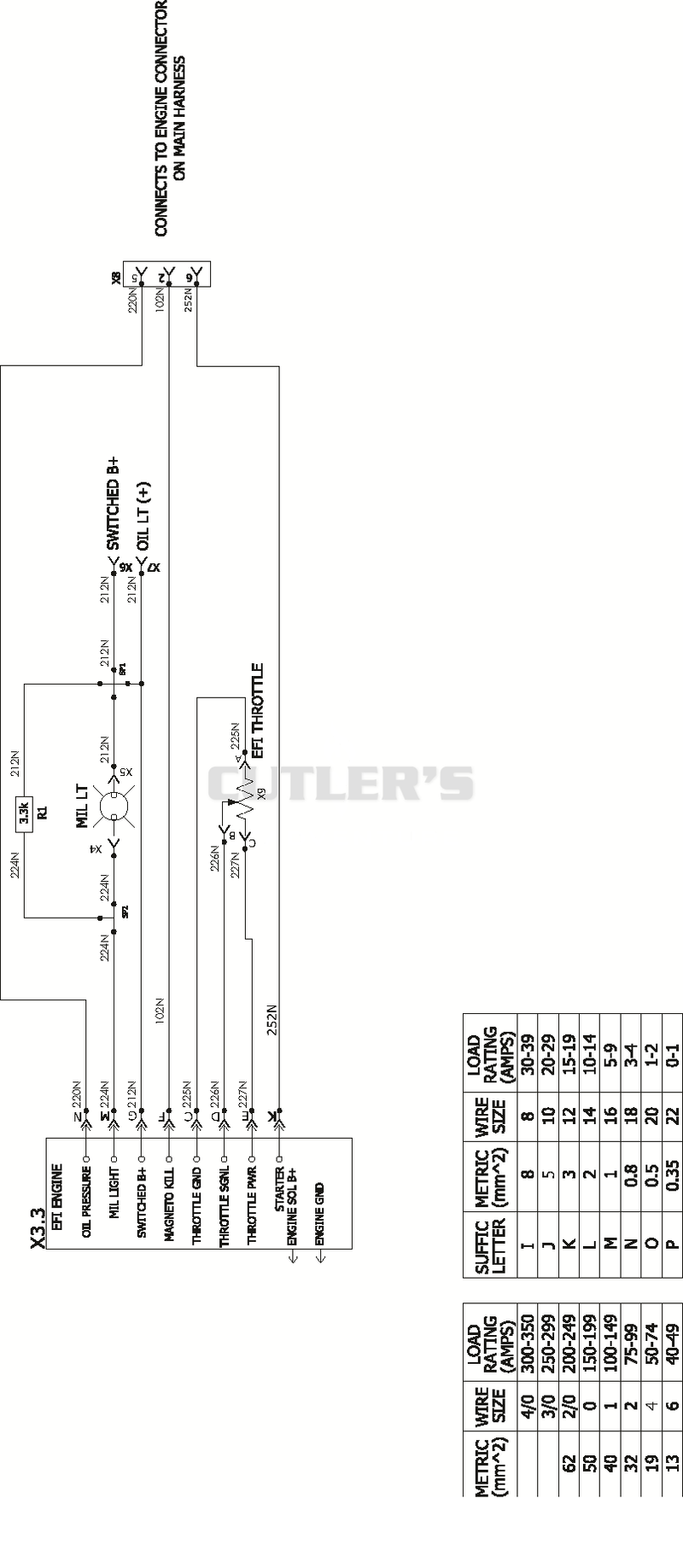 Wiring Diagram - EFI Adapter