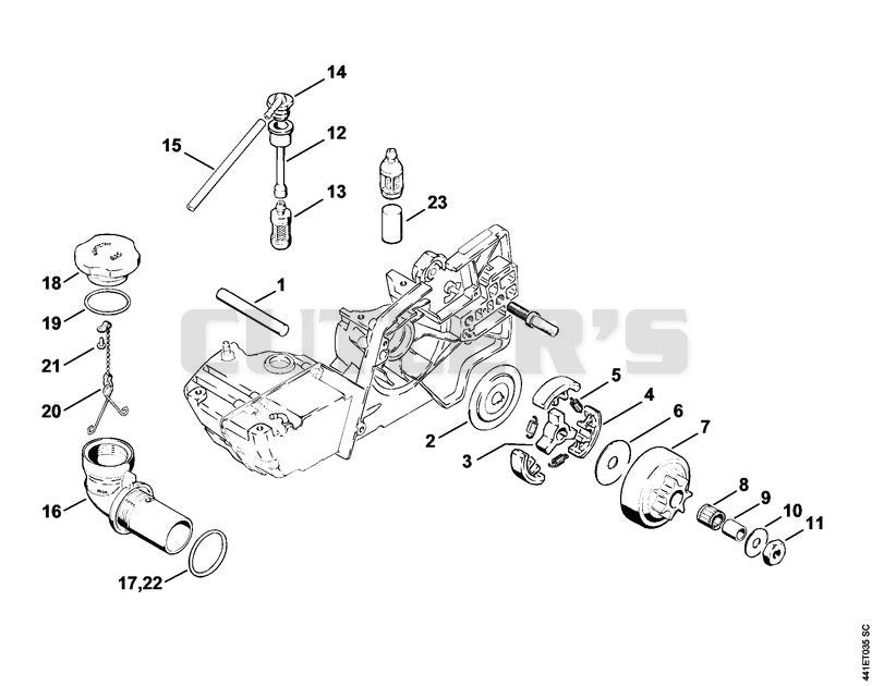 Clutch, Pick-up body