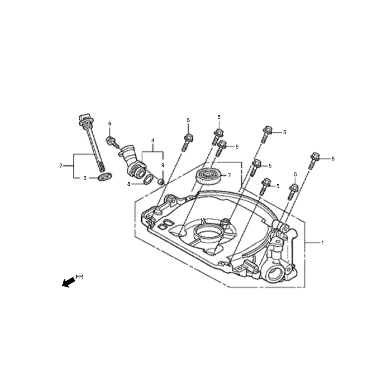 Oil Case Assembly