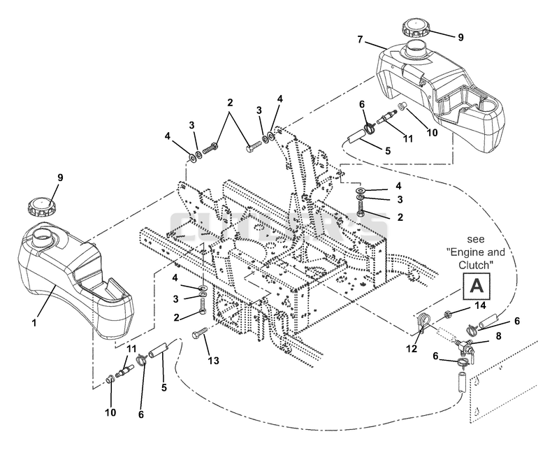 Fuel Tanks And Hoses