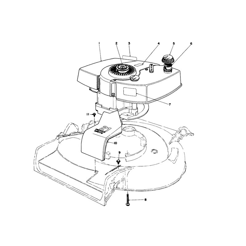 Engine Assembly Model No 21610
