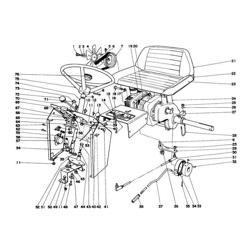 Dash And Transaxle Assembly
