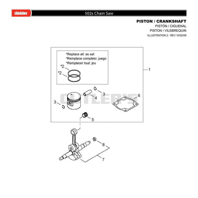 PISTON / CRANKSHAFT