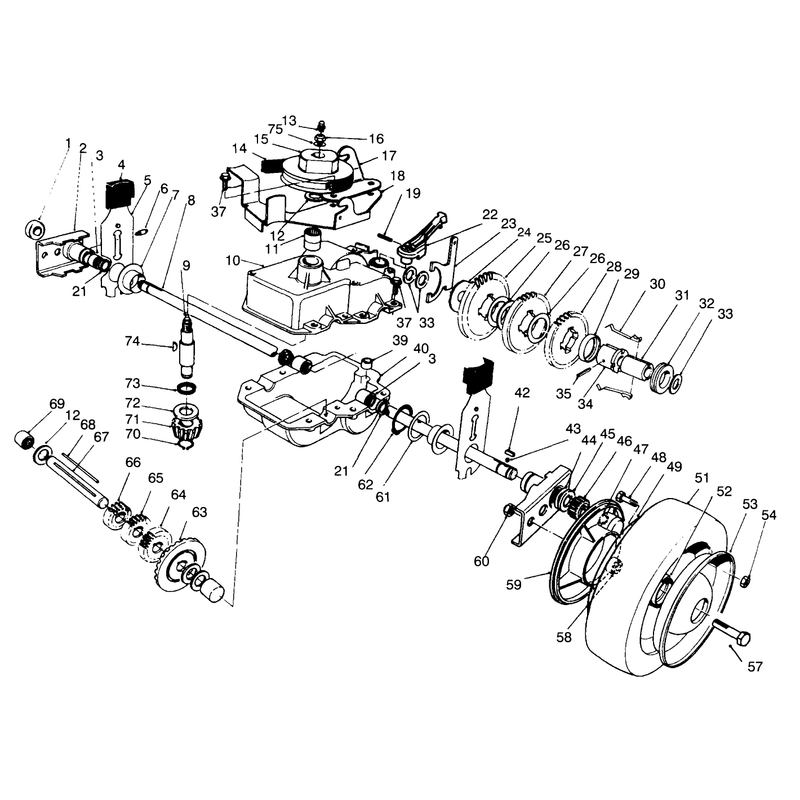 Gear Case Assembly
