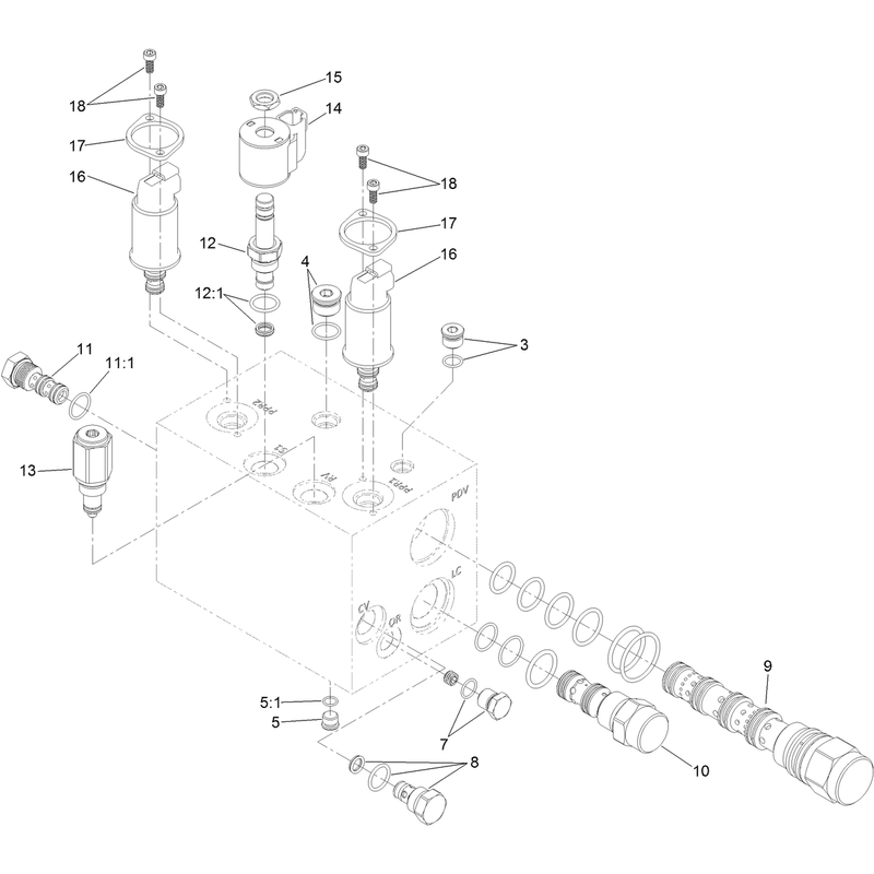 Auxiliary Manifold Assembly No 136-4872