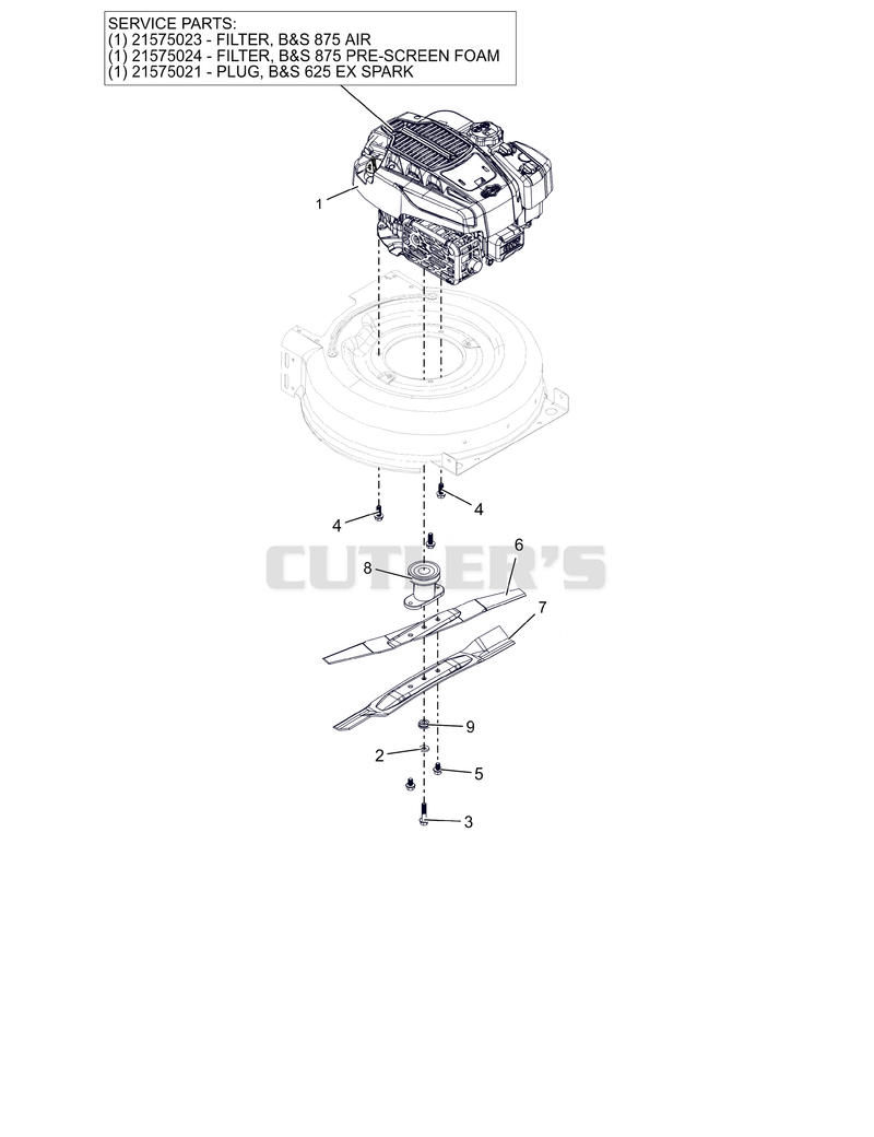Engine and Blades