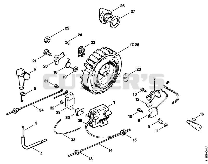 Ignition armature, Flywheel