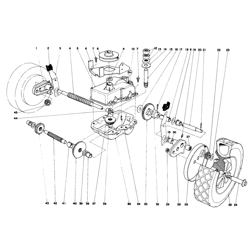 Gear Case Assembly Model No 16830
