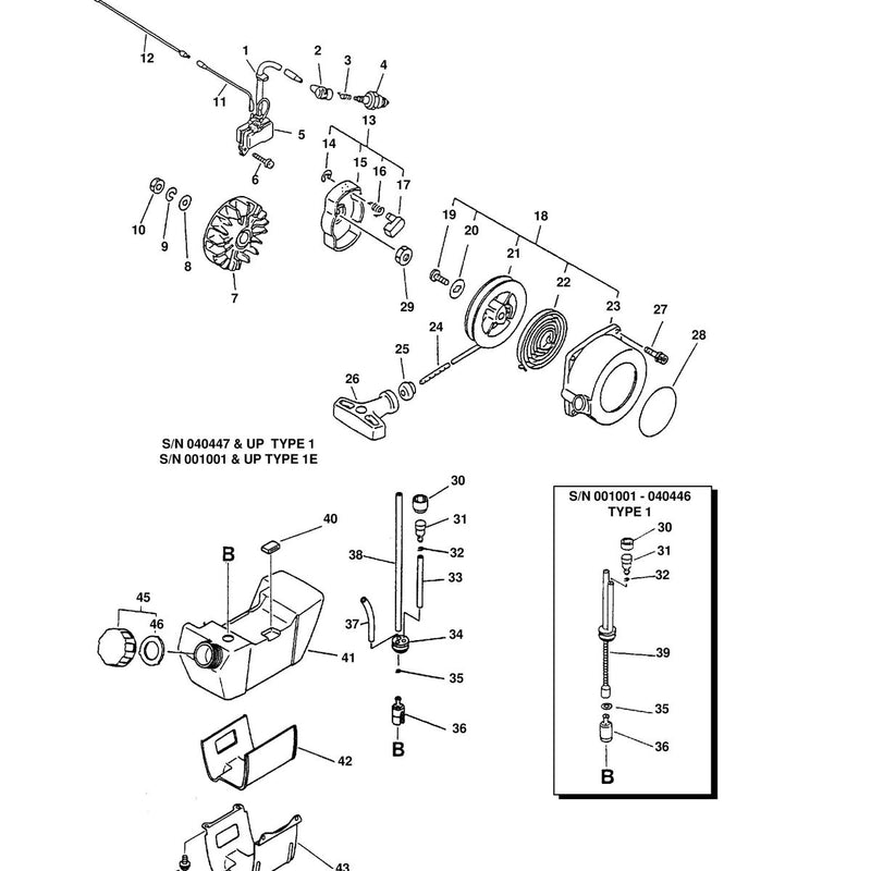 IGNITION, STARTER, FUEL SYSTEM