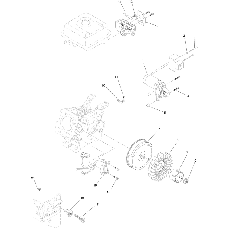Ignition and Electrical Assembly
