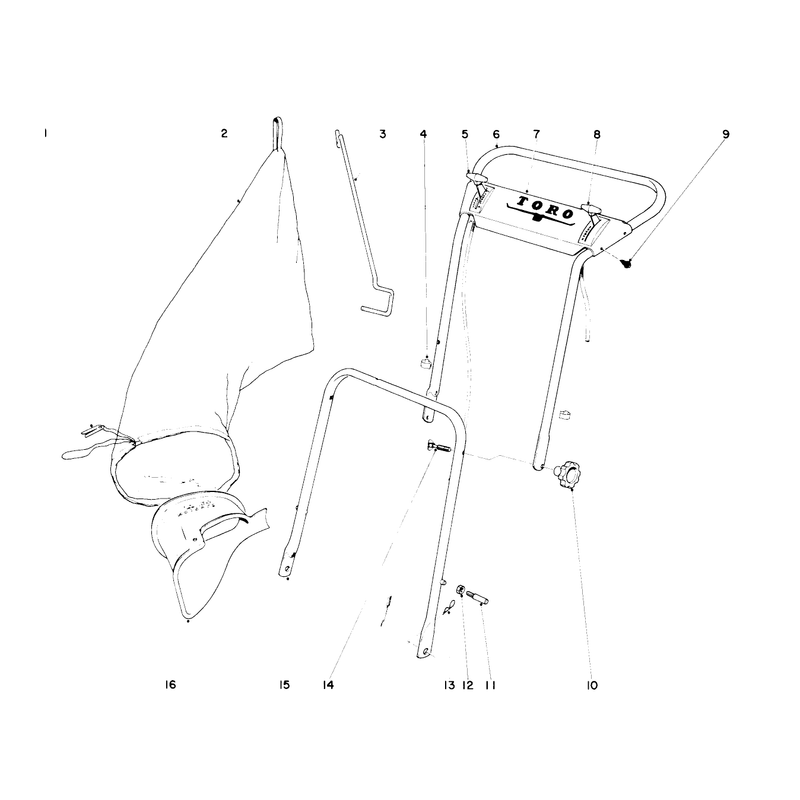 Handle Assembly Model No 20600