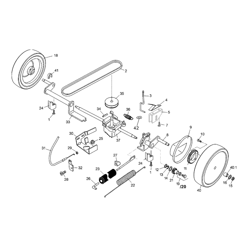 Rear Axle Assembly
