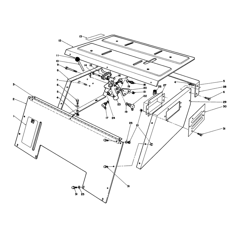 Seat Support Assembly