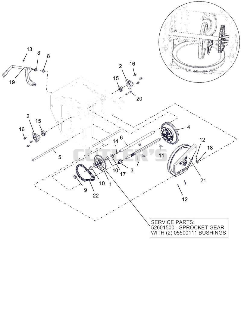 Friction Drive And Swing Gate