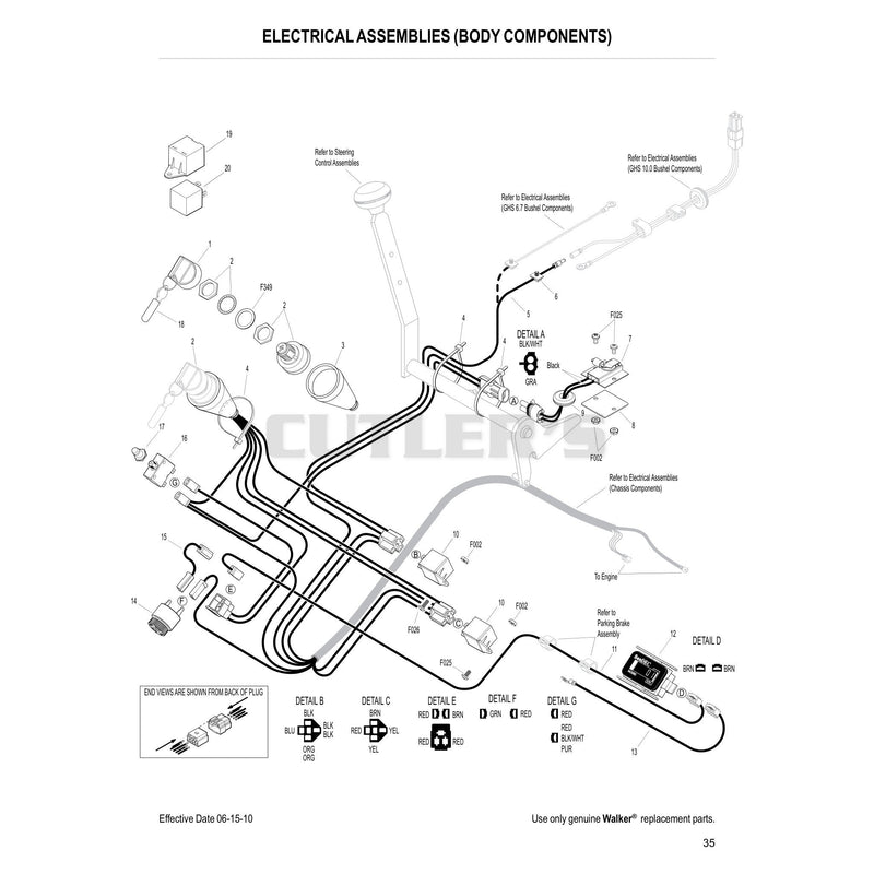 Electrical Assemblies Body Components