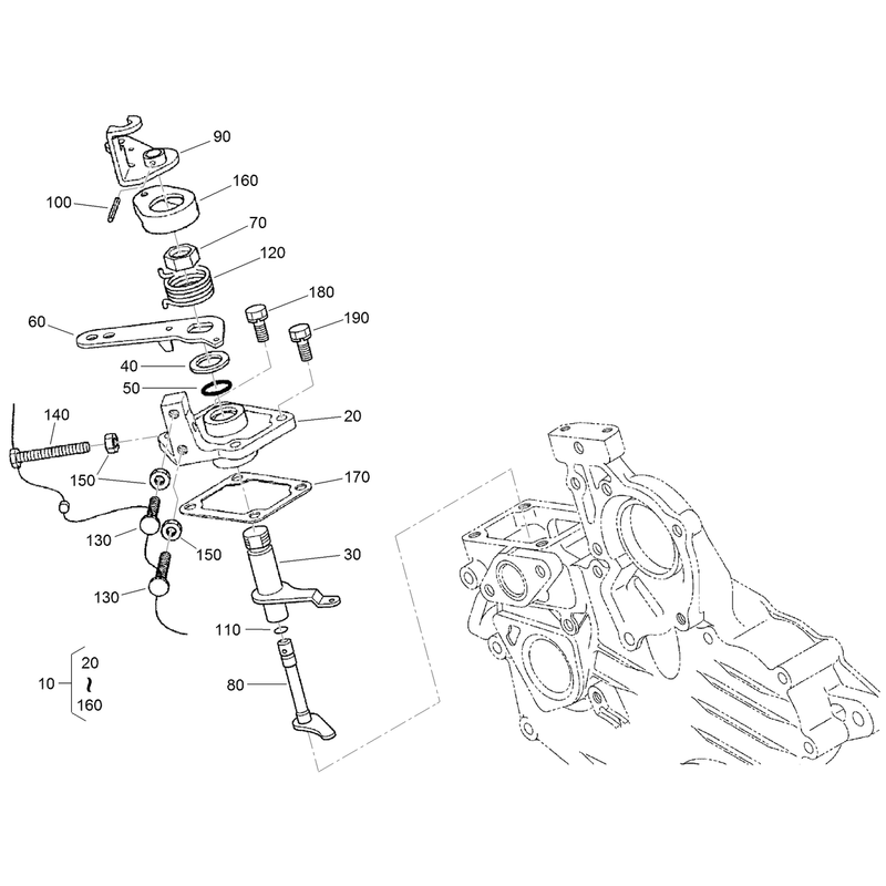Speed Control Plate Assembly