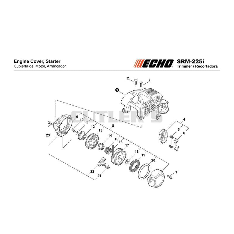Engine Cover, Starter