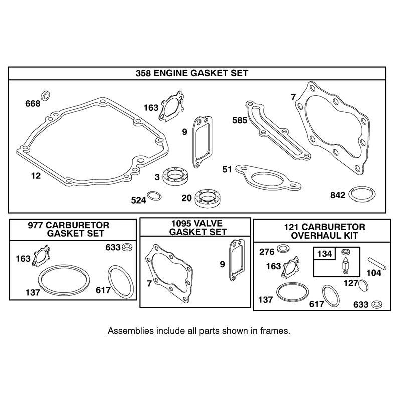 Engine Briggs and Stratton Model 12h802-1776-B1