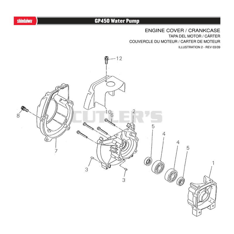 ENGINE COVER / CRANKCASE