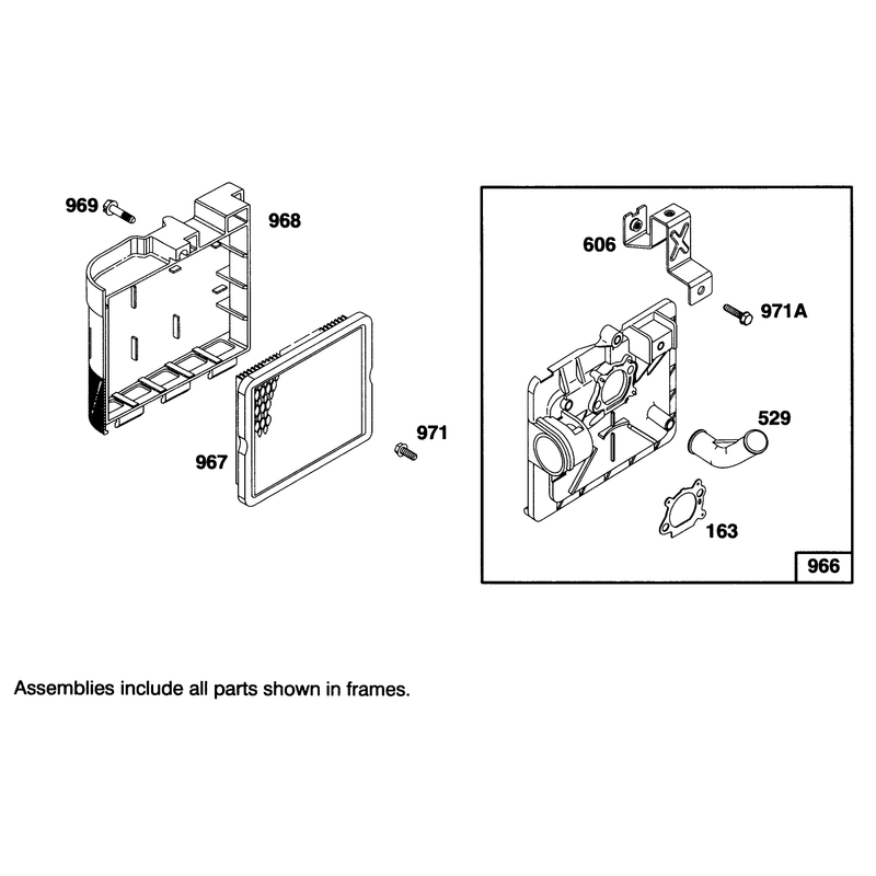 Engine Briggs and Stratton Model 127802-0513-21