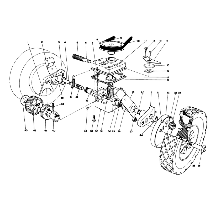 Gear Case Assembly