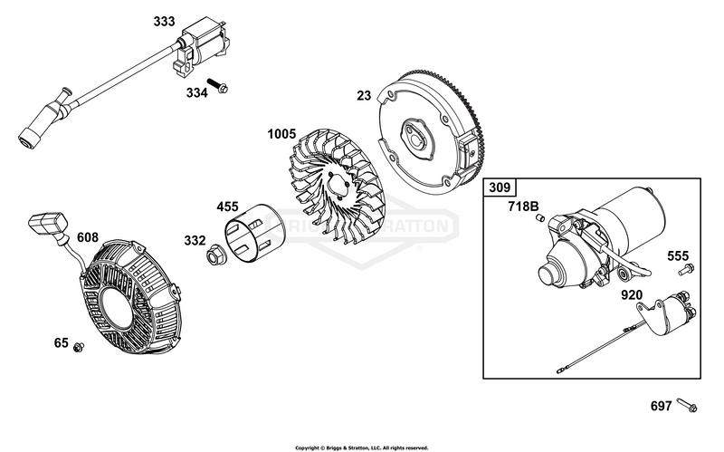 Flywheel, Ignition, and Starter Group