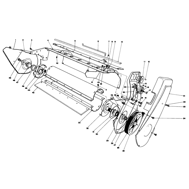 Lower Main Frame Assembly