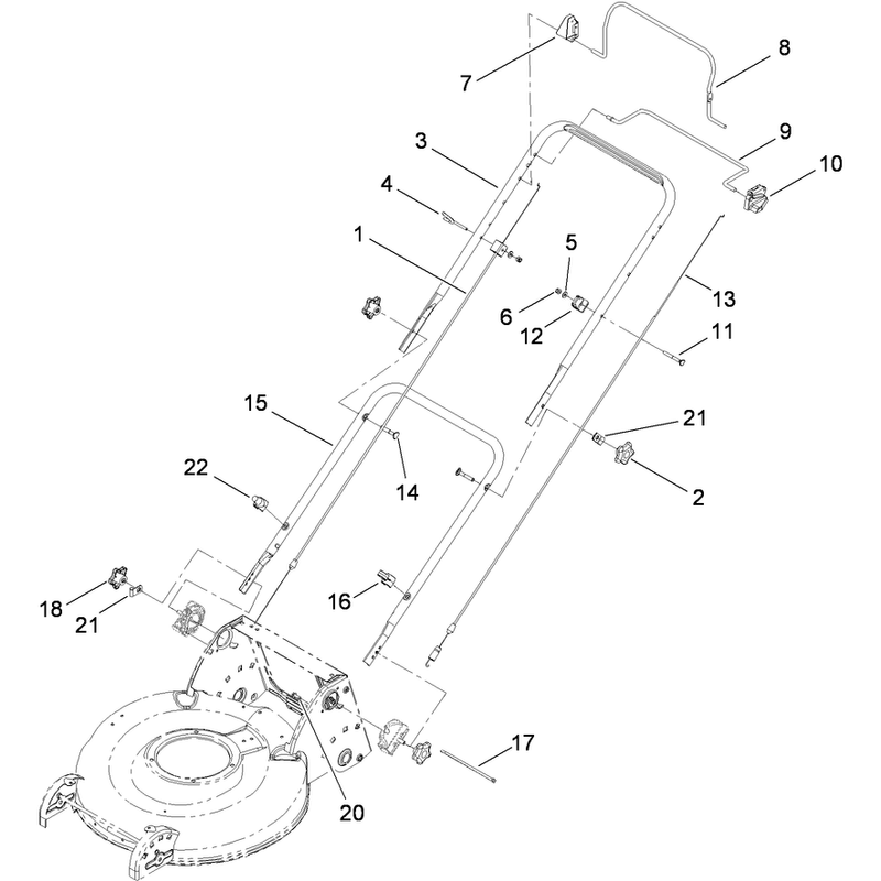 2 Bail Handle Assembly