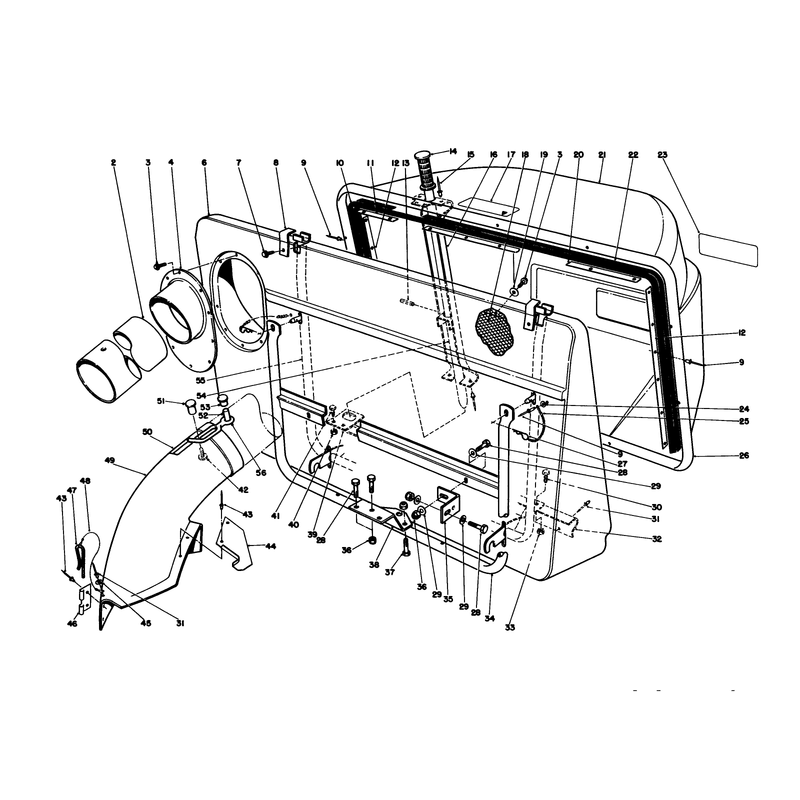 Easy-Empty Grass Catcher Model 59176 (optional)