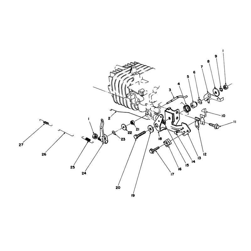 Governor Assembly Engine Model No 47pf5 and 47pg6