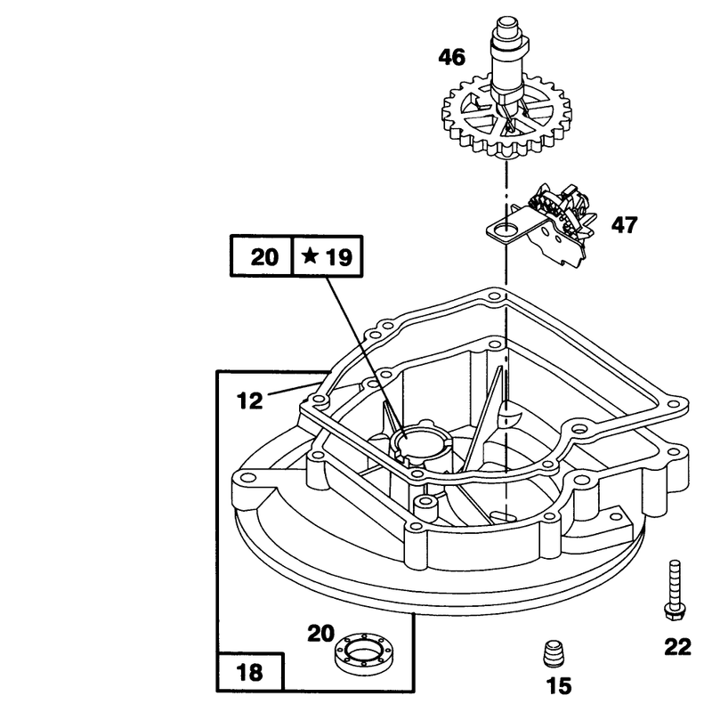 Engine Briggs and Stratton Model 98902-0130-01