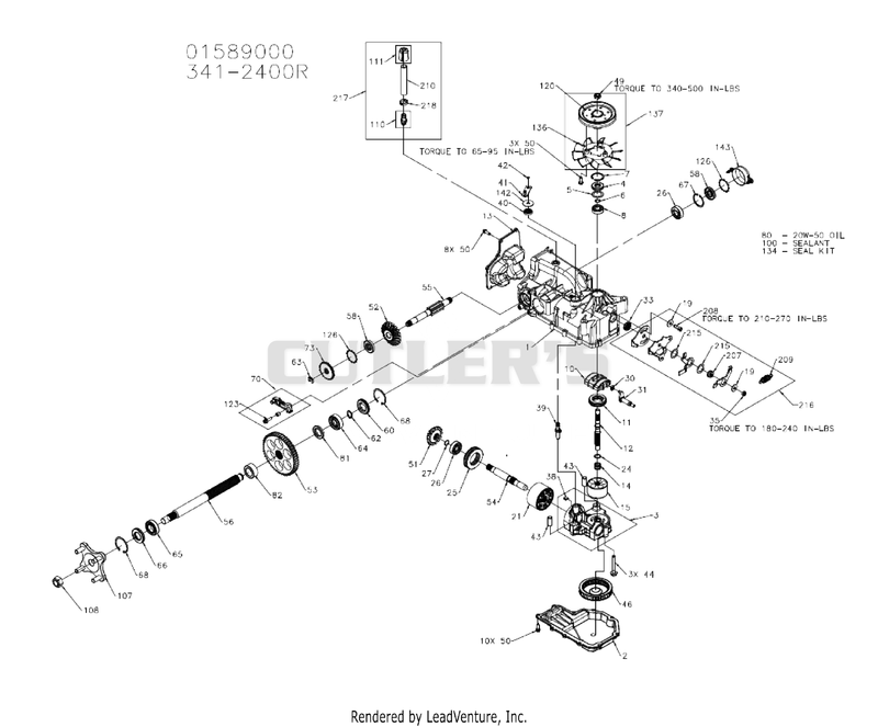 Transmission, RH - 01589000