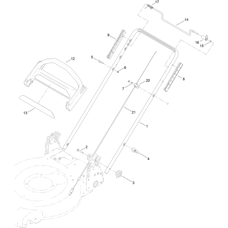 Upper Handle Assembly