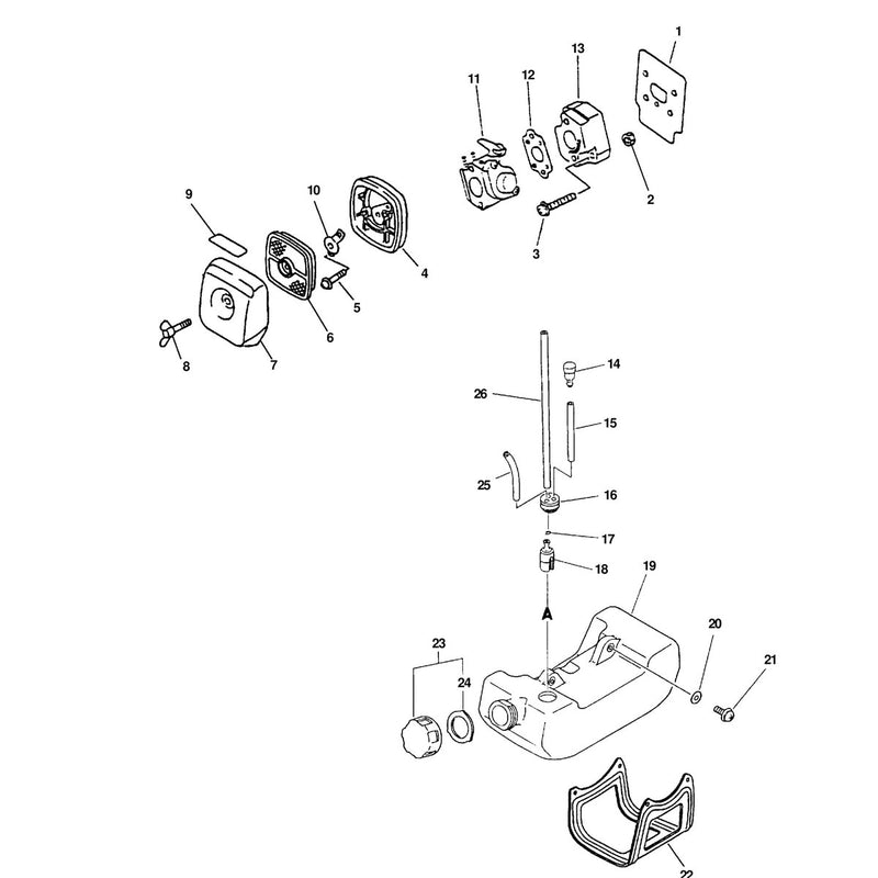 INTAKE, AIR FILTER, FUEL SYSTEM