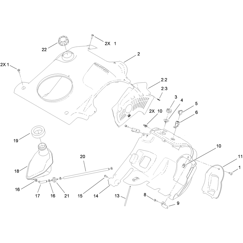 Shroud and Fuel Assembly