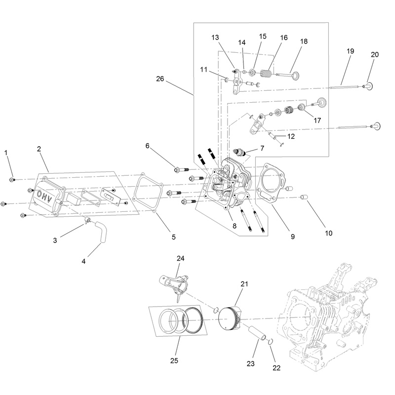 Piston and Head Assembly