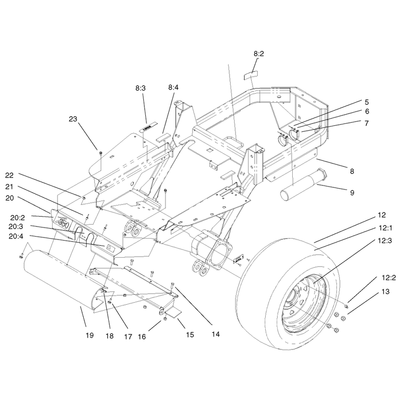 Traction Frame Assembly