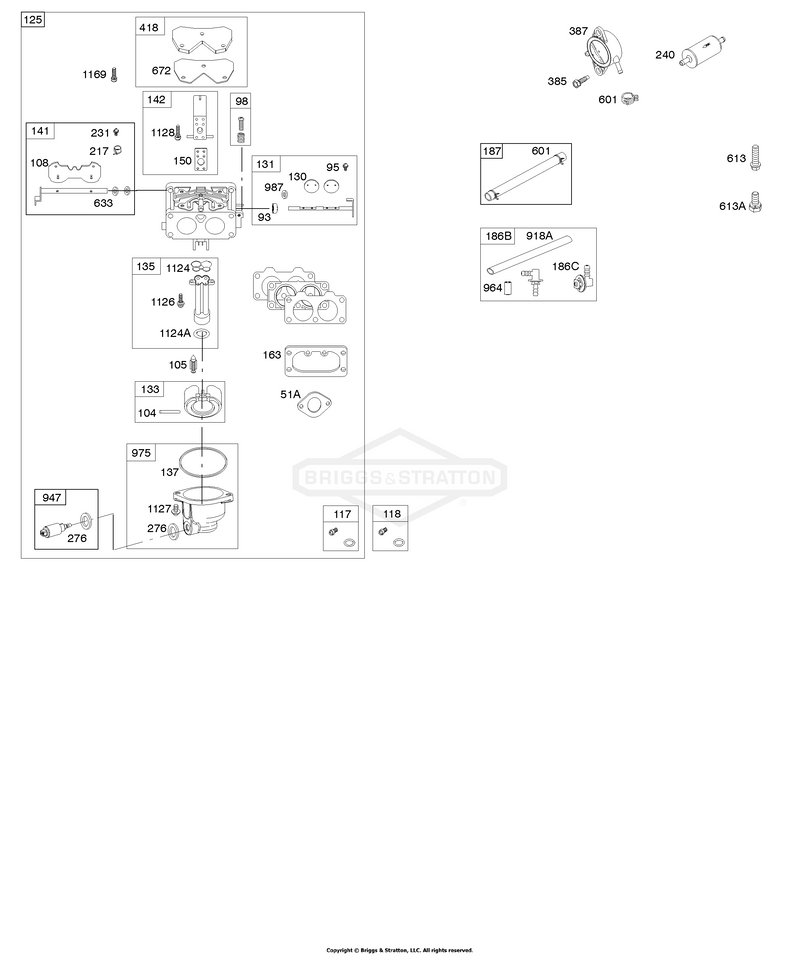 Carburetor, Fuel Supply