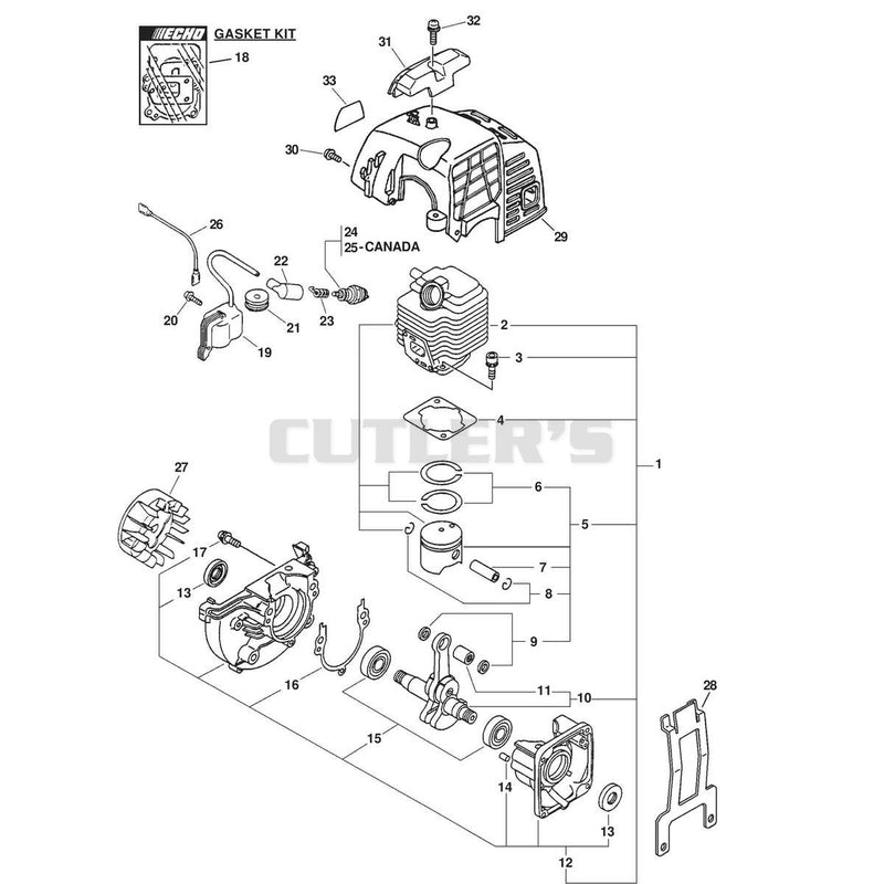 ENGINE, IGNITION, CYLINDER COVER